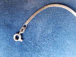 Sterling Silver Bracelet Italy, Plus 2 Additional Bracelets and Charms
