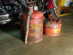old school gas cans