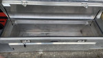 Pro tech single smooth aluminum lid crossbody tool box
