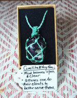Very Rare Stone Necklace - NEW - Covellite Stone