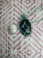 Very Rare Stone Necklace - NEW - Covellite Stone