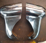 Vintage old school rat rod bumper guards
