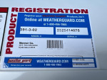 Weather guard side box tool box new