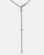 bvlgari 18k white gold chain