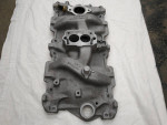 Vintage GM-1965-68 283/327 Cast Iron 2-Barrel Intake Manifold