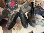 Steel toe boots