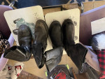 Steel toe boots