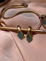 Vintage SWOBODA NECKLACE and EARRINGS