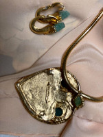 Vintage SWOBODA NECKLACE and EARRINGS