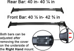 2013-2019 Ford Escape Cross Bars