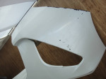 2017 - 2022 Toyota Prius Prime Rear Bumper Pearl White