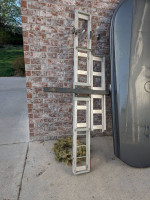 Motorcycle hitch carrier