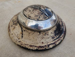 Original OEM 1937 Ford V8 Car 12-1/2" Hubcap Center Cap Wheelcover