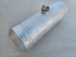 8" Round 24" Long Aluminum Gas Fuel Tank Hot Rat Rod T Bucket Sandrail