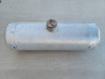 8" Round 24" Long Aluminum Gas Fuel Tank Hot Rat Rod T Bucket Sandrail