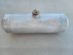 8" Round 24" Long Aluminum Gas Fuel Tank Hot Rat Rod T Bucket Sandrail
