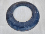 Vintage Car Metal Spare Tire Wheel Cover Original Hotrod Ratrod Kustom