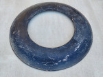 Vintage Car Metal Spare Tire Wheel Cover Original Hotrod Ratrod Kustom