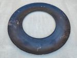 Vintage Car Metal Spare Tire Wheel Cover Original Hotrod Ratrod Kustom