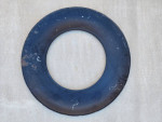 Vintage Car Metal Spare Tire Wheel Cover Original Hotrod Ratrod Kustom
