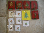 Christmas Pins 13 pins for 10.00