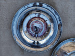 1955 Mercury Original OEM 15" Wheelcover Hubcap Center Cap Lot 3