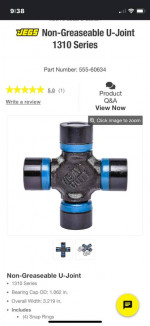 1310 HEAVY DUTY UNIVERSAL JOINT NEW ONLY ONE