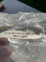 Big block Chevy pass. side alternator bracket new