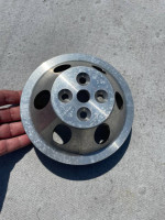 PULLEY 2 GROOVE ALUMINUM