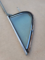 1961 1962 Chevrolet Fullsize 2 Door Sedan Drivers Side Vent Window