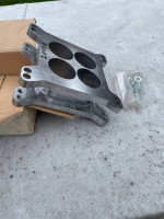 2 INCH CARB SPACER NEW ALUMINUM