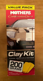 MOTHERS CLAY CAR WAX