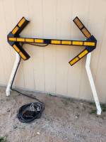 Whelen Large Lighted Traffic Directional Arrow Work Truck