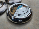 3 OEM 1951-1953 Chevrolet Belair 210 150 Dog Dish Hubcap Center Cap