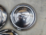 3 OEM 1951-1953 Chevrolet Belair 210 150 Dog Dish Hubcap Center Cap