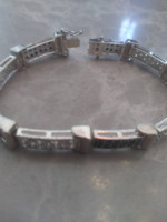 Silver bracelet. .