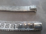 Sterling silver bracelet . .