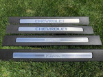 Chevy rear door sills and Cadillac rear hatch sill