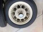 1930-31 Model A 19" Wheels and Tires