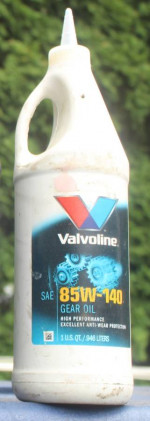 Gear Oil (3 Quarts) SAE 80W to 90W & 85W to 140W