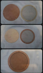 1958 1959 1960 1961 1962 Corvette original air filter screen assembly