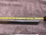 1955 Chevy GM Original Bel Air Door Trim Moldings Stainless Steel