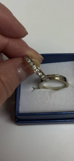 Men’s or women’s Zales .50 ctw diamond wedding band.