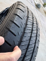 2 Tires 195/75R16 Hankook Dynapro HT 107 Used 6/32nd