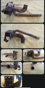1958 1959 1960 1961 1962 Corvette Heater Control Valve, Original