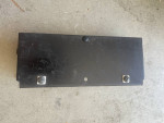 1973 1974 Corvette steel front license plate bracket