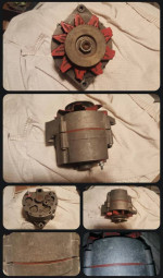 Delco Remy 1100634 42A Alternator 3B18 Date Code