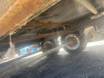 COMPLETE 5K DROP SPINDLE TRAILER AXLES W/BRAKES-SPRINGS & TIRES
