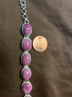Gemstone bracelet ( ruby)