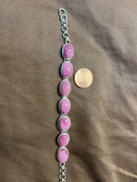 Gemstone bracelet ( ruby)